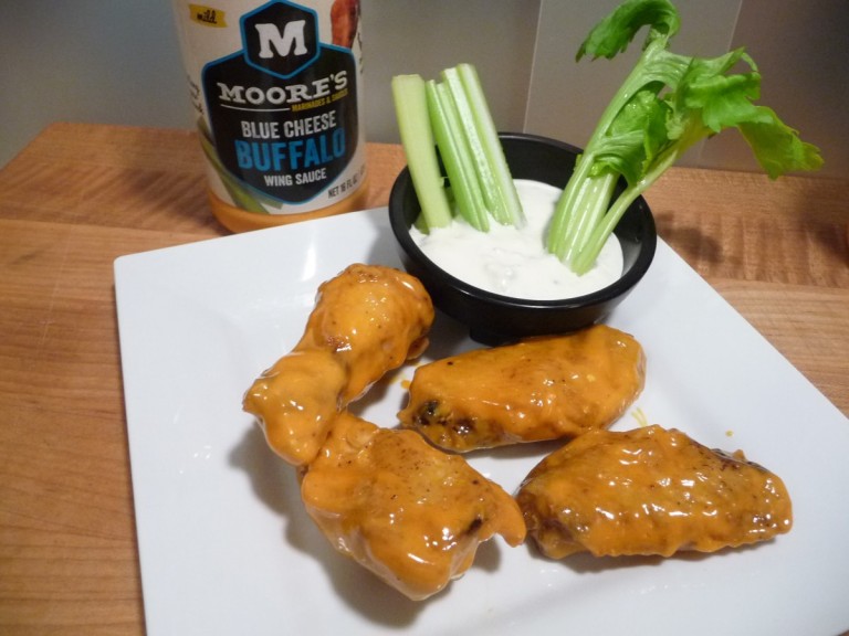 Moore's Blue Cheese Buffalo and Creamy Ranch Buffalo Wing Sauces