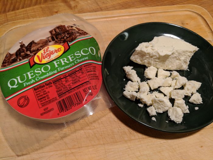 queso seco crumbling cheese