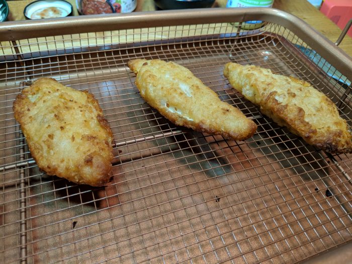 Fish Fillets done baking